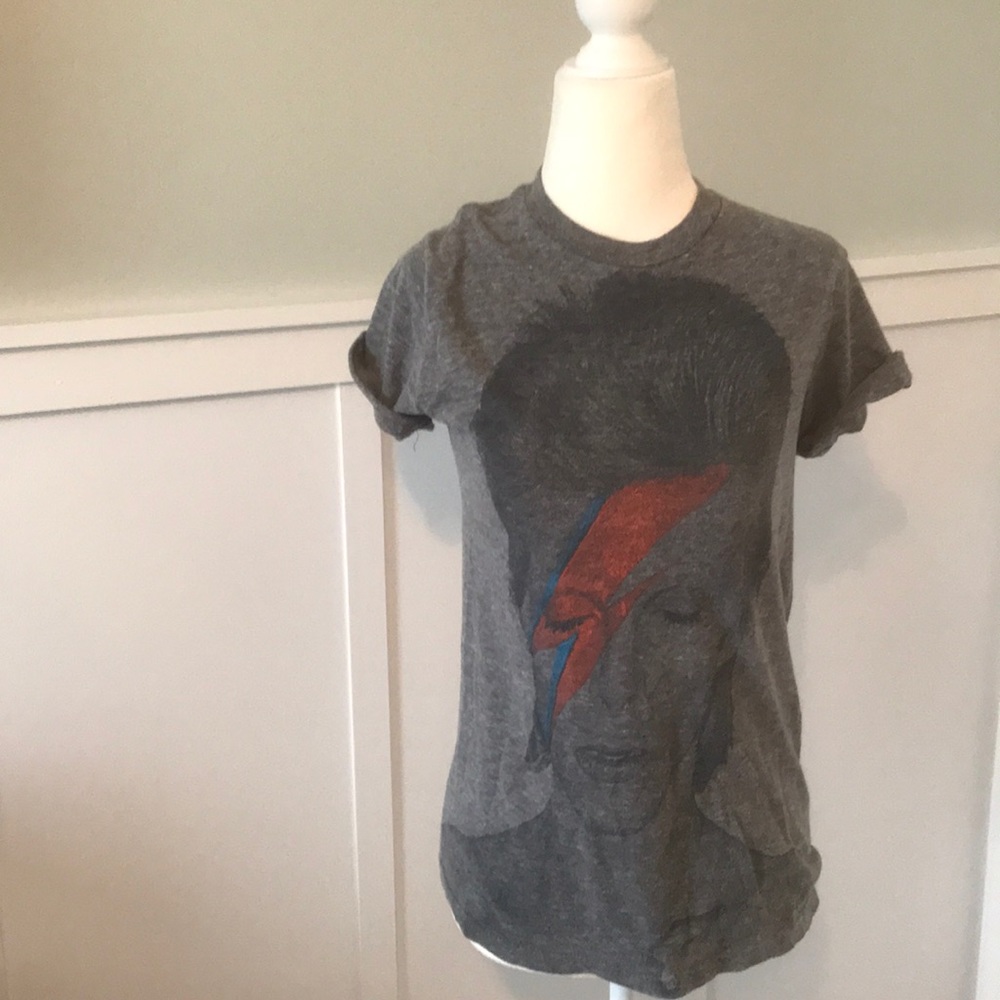 S tighter fitting David Bowie tee- Urban Outfitter